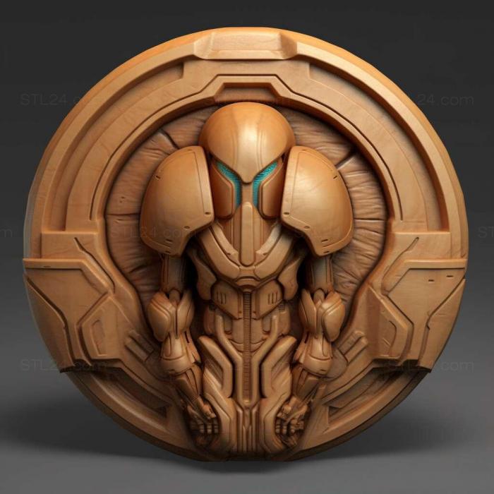 Games (Metroid Prime 4 1, GAMES_15261) 3D models for cnc